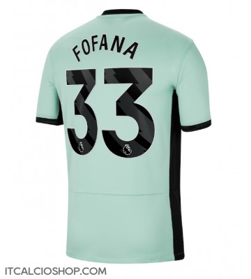 Chelsea Wesley Fofana #33 Terza Maglia 2023-24 Manica Corta